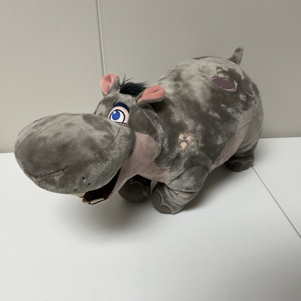 Lion King Beshte Hippo Disney Store 16" Plush The Lion Guard Stuffed Animal Toy